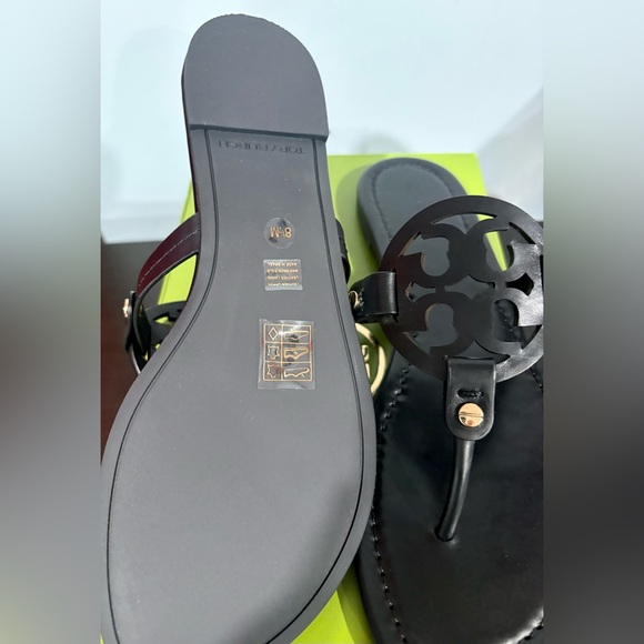 Tory Burch Miller Calf Leather | perfect black | size 8.5 - Picture 4 of 8